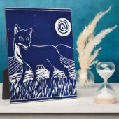 ミスター・キツネ フォトプラーク (側面)