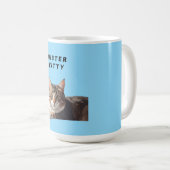 ミスター・キティ - かわいい猫のキャラクターデザイン コーヒーマグカップ (正面右)