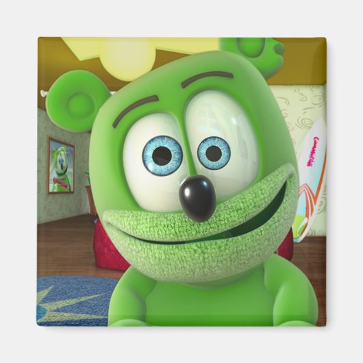 ミスター・グミベアWebcam Magnet マグネット (正面)