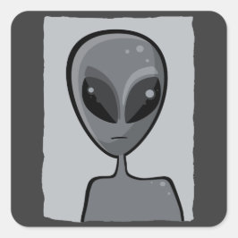 ミスター・グレイ・ステッカー スクエアシール