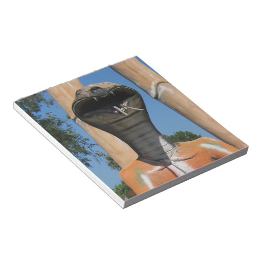 ミスター・スネーク赤コブラ頭…仏教地獄 ノートパッド (アングル)