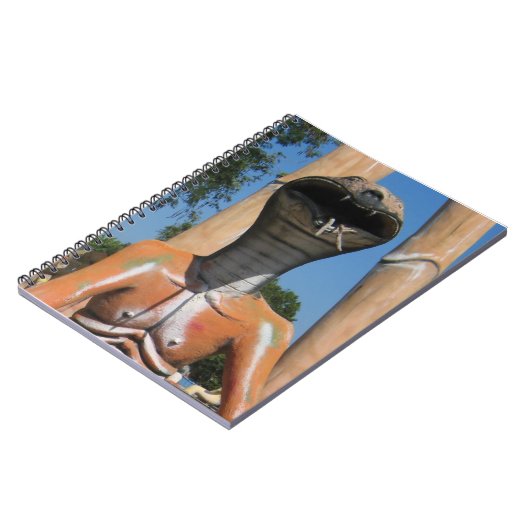 ミスター・スネーク赤コブラ頭…仏教地獄 ノートブック (左側)