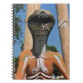 ミスター・スネーク赤コブラ頭…仏教地獄 ノートブック (正面)