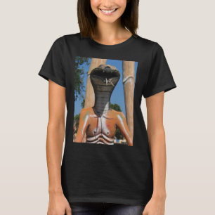 ミスター・スネーク赤コブラ頭…仏教地獄 Tシャツ