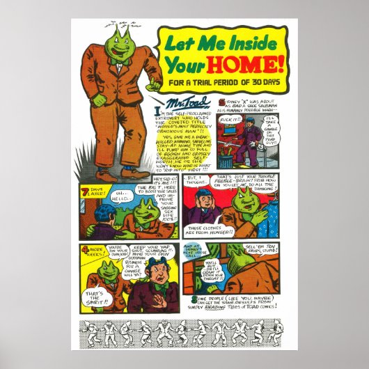 ミスター・トアドがあなたの人生を変える! ポスター (正面)