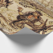 ミスター・トッドとジプシーのbyアーサー・ラッカム ラッピングペーパー (角)