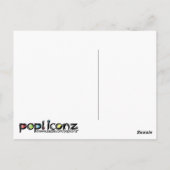 ミスター・トマトヘッドユーモアのあるパロディ葉書 ポストカード (裏面)