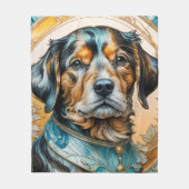 ミスター・ドギー フリースブランケット (正面)