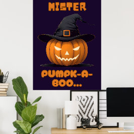 ミスター・パンプキン・ハロウィン・パンプキン ポスター
