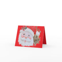 ミスター・ビックルズ・ザ・リス折り畳みホリデーカード