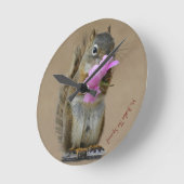 ミスター・ビックレス ラウンド壁時計 (傾斜)