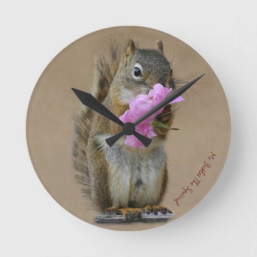 ミスター・ビックレス ラウンド壁時計 (正面)