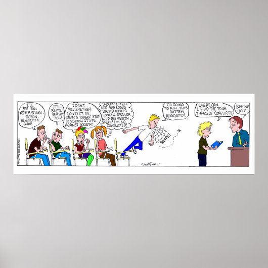 ミスター・フィッツ・コンフリクト・ストリップ ポスター (正面)