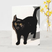 ミスター・ブラック カード (黄色い花)