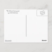 「ミスター・ブーティー」 ポストカード (裏面)