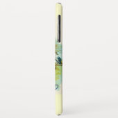 ミスター・ペリカン・魚釣り・モノグラム・クリーム Case-Mate iPhoneケース (裏面/左)