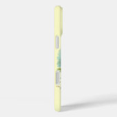 ミスター・ペリカン・魚釣り・モノグラム・クリーム Case-Mate iPhoneケース (裏面 / 右)