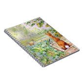 ミスター・マクレガーのベギーガーデンのピーター・ウサギ ノートブック (右側)