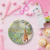 ミスター・マクレガーのベギーガーデンのピーター・ウサギ ペーパープレート (パーティー)