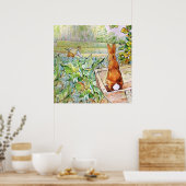 ミスター・マクレガーのベギーガーデンのピーター・ウサギ ポスター (キッチン)