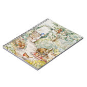 ミスター・マクレガーの庭のジェミマ・パドル・ダック ノートブック (左側)