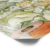 ミスター・マクレガーの庭のジェミマ・パドル・ダック フォトプリント            (角)