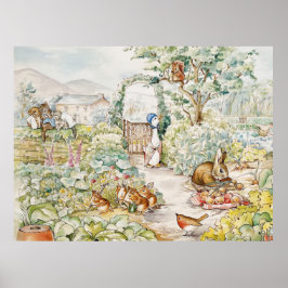 ミスター・マクレガーの庭のジェミマ・パドル・ダック ポスター
