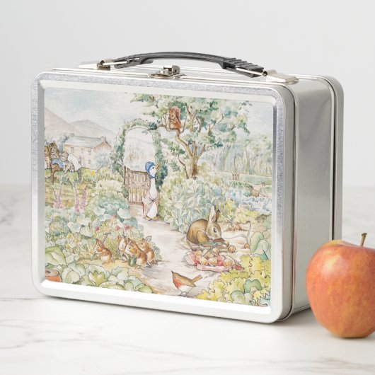 ミスター・マクレガーの庭のジェミマ・パドル・ダック メタルランチボックス (インサイチュ)