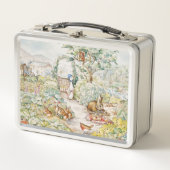 ミスター・マクレガーの庭のジェミマ・パドル・ダック メタルランチボックス (正面)