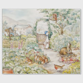 ミスター・マクレガーの庭のジェミマ・パドル・ダック ラッピングペーパー (フラット)