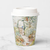 ミスター・マクレガーの庭のジェミマ・パドル・ダック 紙コップ (裏面)