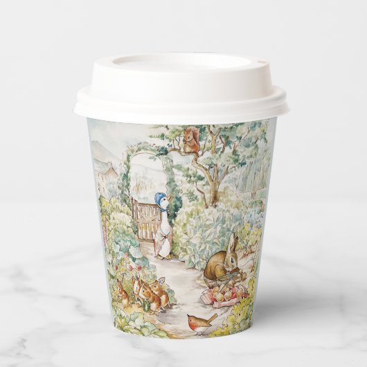 ミスター・マクレガーの庭のジェミマ・パドル・ダック 紙コップ (正面)