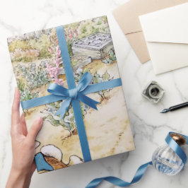 ミスター・マクレガーの庭のピーター・ウサギ ラッピングペーパー