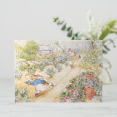 ミスター・マクレガーの庭のピーター・ウサギ 招待状 (スタンド正面)