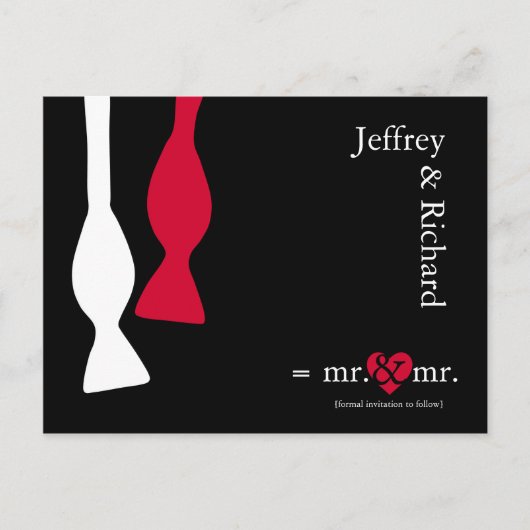 ミスター＆ミスター・ドゥ・ザ・マス ポストカード (正面)