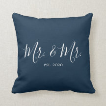 ミスター&ミスター·装飾用クッション·フォー·ニューライズ·アンビナシー