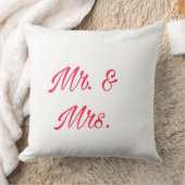 ミスター&ミセス装飾装飾用クッション- Coule Room クッション (ブランケット)