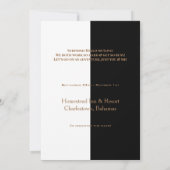 ミスター＆ミセス イン & ヤン オーダーメイド 招待状 (裏面)