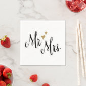 ミスター&ミセス – カクテルナプキンス スタンダードカクテルナプキン (インサイチュ)