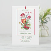 ミスター＆ミセス カップルシャワー 招待状 (スタンド正面)