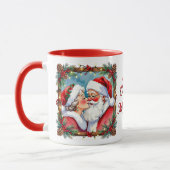 ミスター&ミセス・クラウスが叶えるスウィートなクリスマス マグカップ (左)