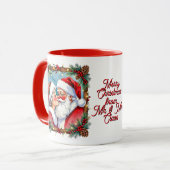 ミスター&ミセス・クラウスが叶えるスウィートなクリスマス マグカップ (正面左)