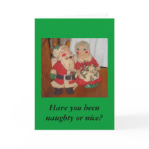 ミスター&ミセス・クロース・クリスマス・カード