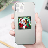 ミスター&ミセス・クロース 甘いクリスマス シール (スマートフォン)