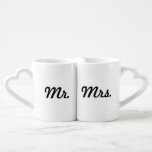 ミスター&ミセス・コーヒー・マグ！ ペアカップ<br><div class="desc">コーヒーを飲む愛らしい絆のために！結婚祝素晴らしいのプレゼント。</div>
