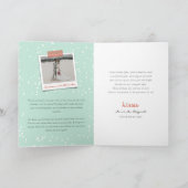 ミスター＆ミセス・ファースト　クリスマス　ミストルート　写真　ウェディング シーズンカード (内部)