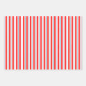 ミスター&ミセス・レッド・ブルー・シャンパンビーチサンダルビーチ ラッピングペーパーシート (正面3)