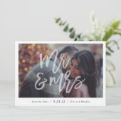 「ミスター・&ミセス」 写真保存日 セーブザデート (スタンド正面)