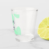 ミスター＆ミセス 姓 日付 年 結婚記念品 ショットグラス (右)