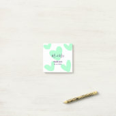 ミスター＆ミセス 姓 日付 年 結婚記念品 ポストイット (デスク上)